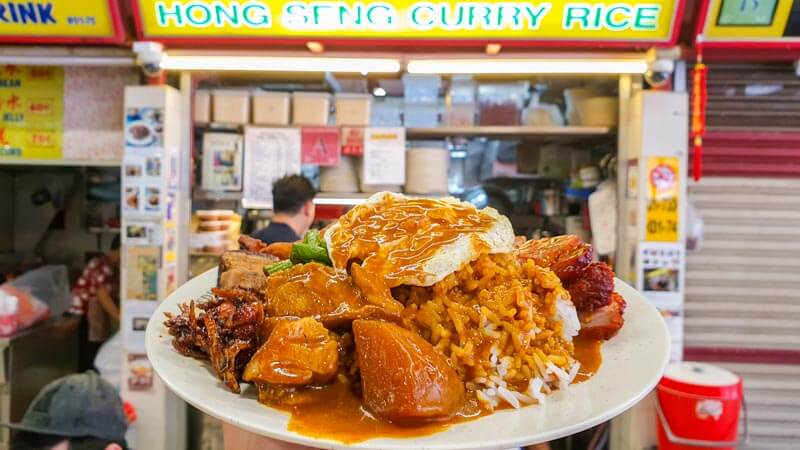 Hong Seng Curry Rice