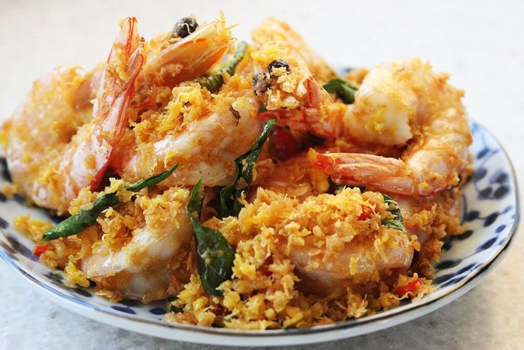 butter cereal prawns