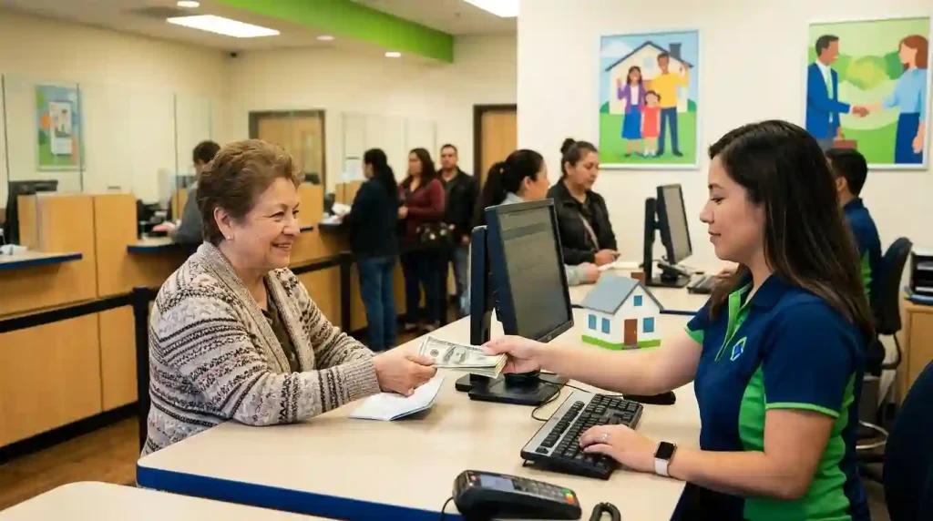 mortgage loan repayment cash mart A
