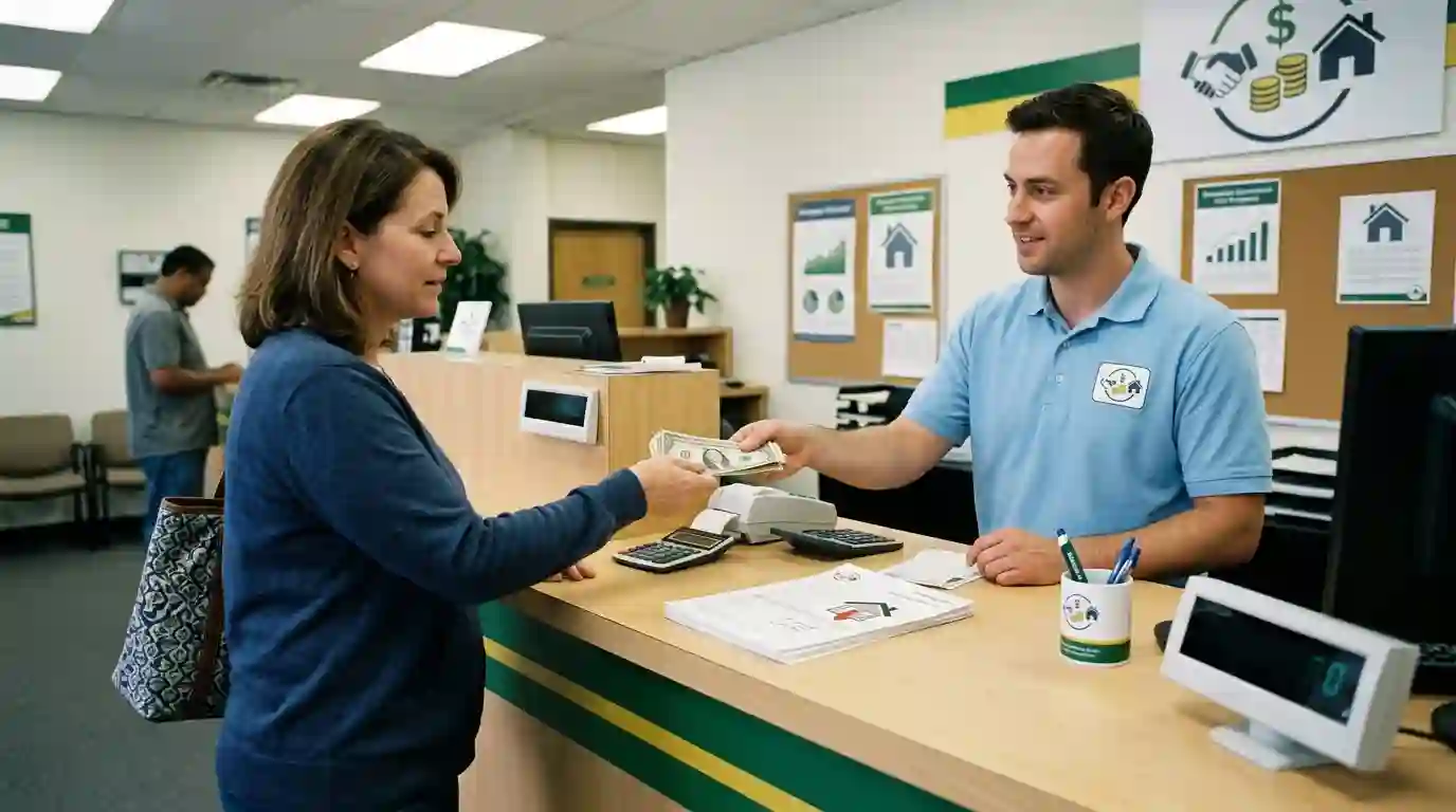 mortgage loan repayment cash mart F